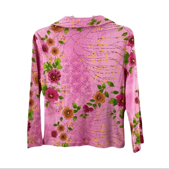 Chaudry KC Crop Embellished Top Y2K - Picture 3 of 6